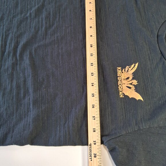 Godzilla King Guidorah T-shirt navy blue - Picture 8 of 11